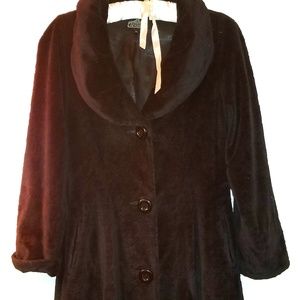 Glam Rockstar Velvet & Silk Duster Coat!